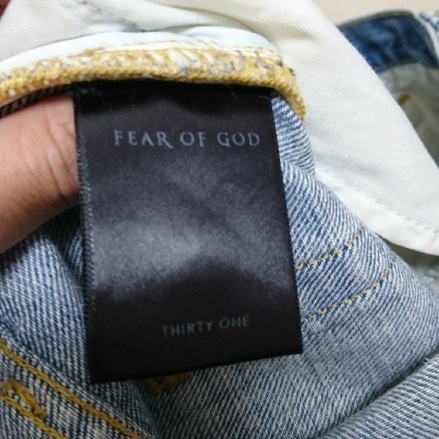 国産通販 FEAR GOD - fearofgod 4th vintage indigo denim 31の通販 by もよ's shop｜フィアオブゴッドならラクマ OF 正規店