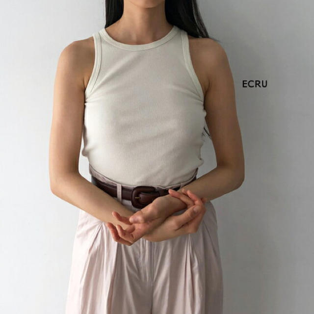 TODAYFUL(トゥデイフル)のjaco様専用★todayful Rib Cotton Tanktop レディースのトップス(タンクトップ)の商品写真