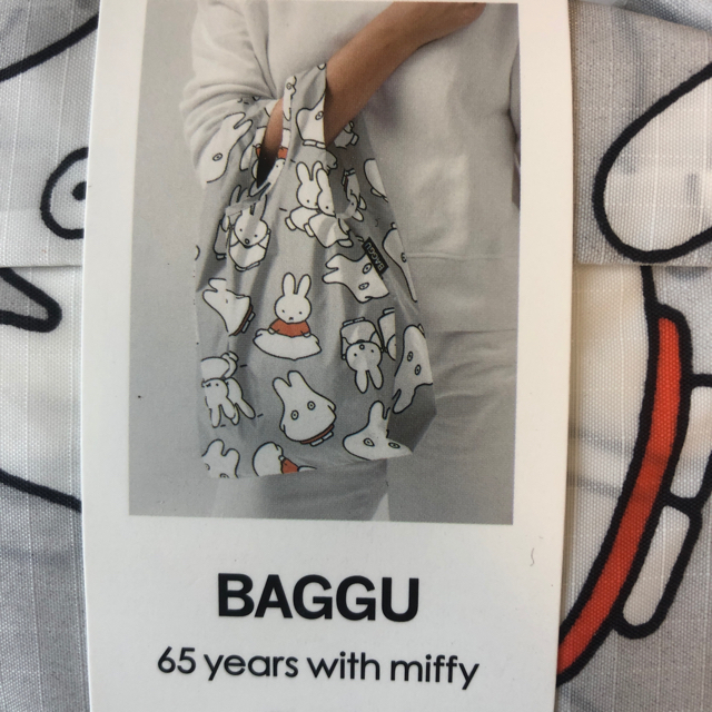 ミッフィー展 BAGGU Babyサイズ新品未使用 - エコバッグ