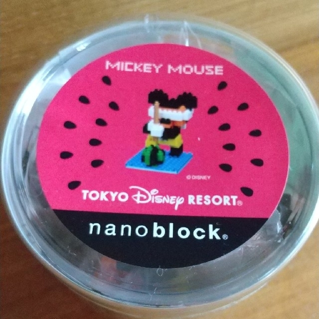 ミッキーマウス(ミッキーマウス)のディズニー ナノブロック スイカ割り ミッキー エンタメ/ホビーのおもちゃ/ぬいぐるみ(キャラクターグッズ)の商品写真