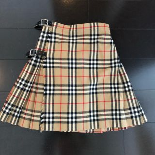 バーバリー(BURBERRY)のバーバリー  チェックスカート(ミニスカート)