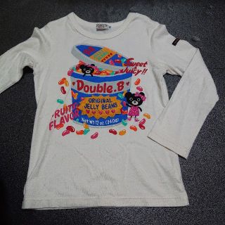 ダブルビー(DOUBLE.B)の【期間限定お値下げ】ダブルビーTシャツ120センチ(Tシャツ/カットソー)