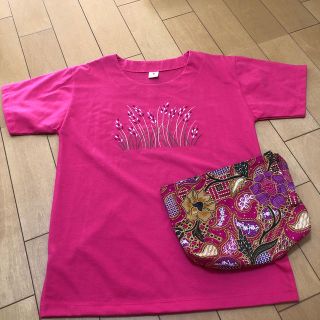 ベトナム土産のTシャツ&ポーチ(Tシャツ(半袖/袖なし))