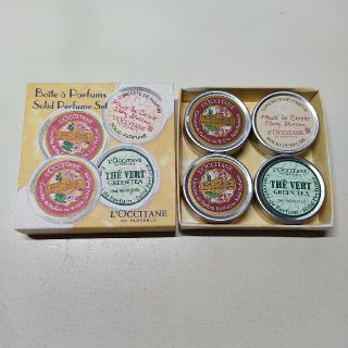 ロクシタン(L'OCCITANE)のロクシタン ソリッドパフューム 練り香水 4個セット L'OCCITANE(香水(女性用))