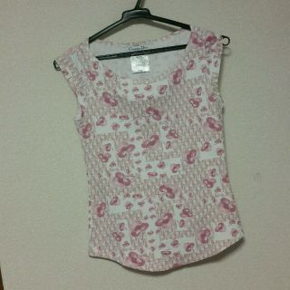 Christian Dior - Diorトロッター花柄Tシャツの通販 by ゆう's shop ...