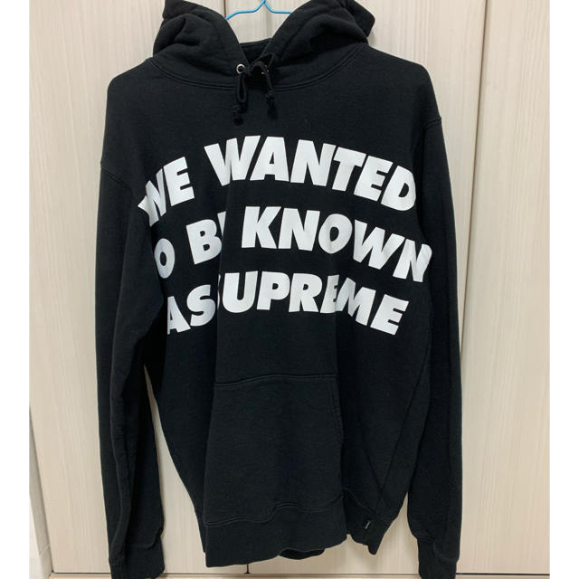 Supreme Known As Hooded Sweatshirt パーカーブラックサイズ