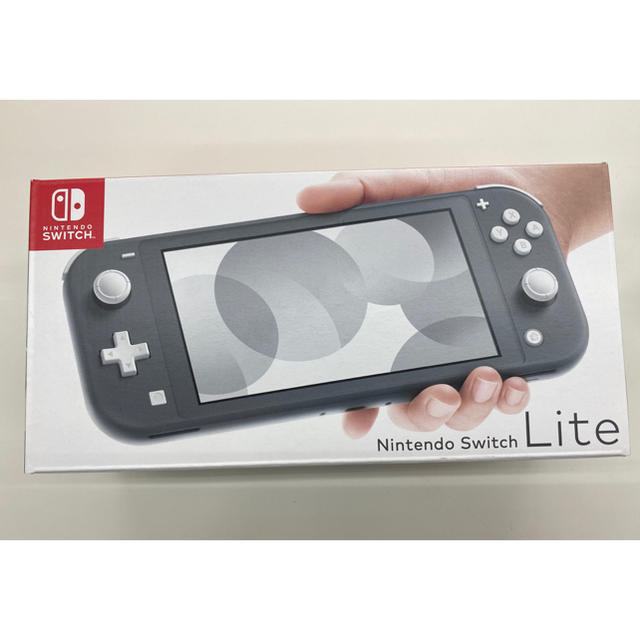 新品未使用nintendo switch lite グレー