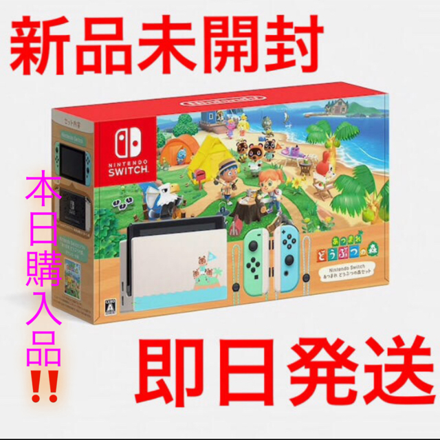 【新品未使用】任天堂  Switch  あつまれ どうぶつの森 セット