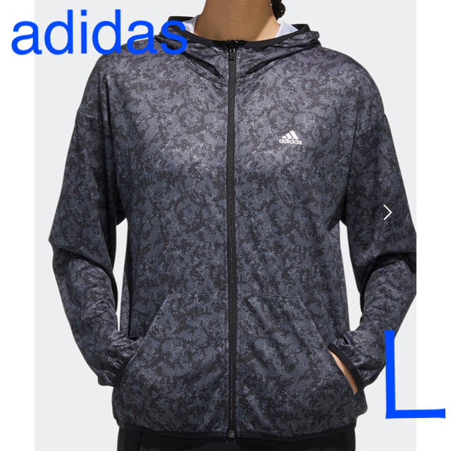 adidas(アディダス)の「新品」adidas マストハブ カモ ライトパーカー スポーツ/アウトドアのトレーニング/エクササイズ(トレーニング用品)の商品写真