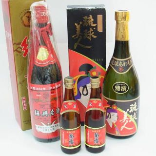 古酒　紹興酒　泡盛　まとめて　4本セット　未開栓(その他)