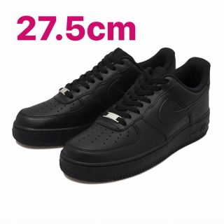 ナイキ(NIKE)のNIKE AIRFORCE1 black 黒(スニーカー)