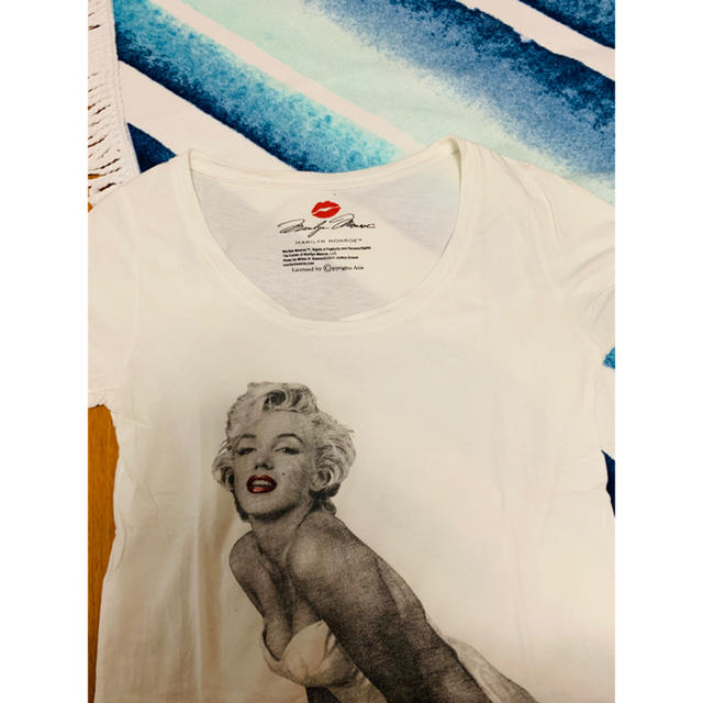 NICE CLAUP(ナイスクラップ)の【NICE CLAUP】マリリン・モンロー　Tシャツ メンズのトップス(Tシャツ/カットソー(半袖/袖なし))の商品写真