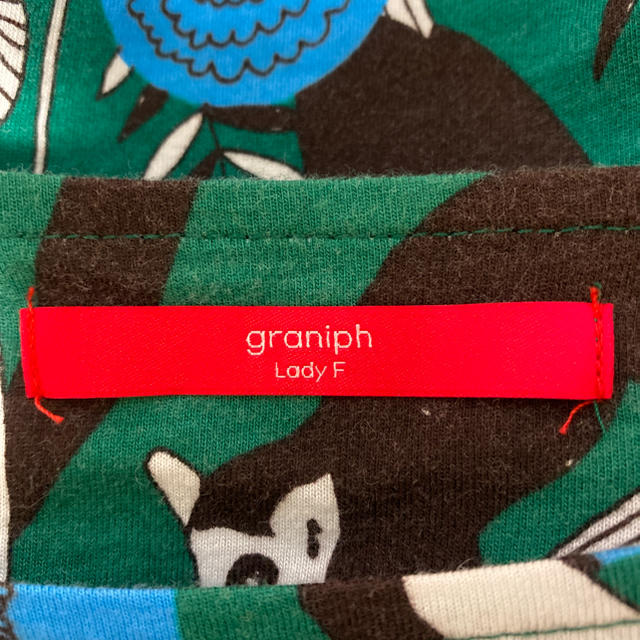 Graniph(グラニフ)の美品　graniphワンピース レディースのワンピース(ひざ丈ワンピース)の商品写真