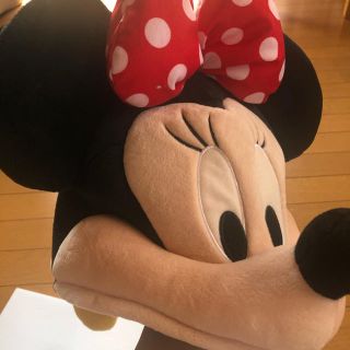 ディズニー(Disney)のディズニー　ミニー　被り物(キャラクターグッズ)