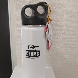 チャムス(CHUMS)の新品　タグ付　チャムス　キャンパーステンレスボトル　550ml　ホワイト　(タンブラー)