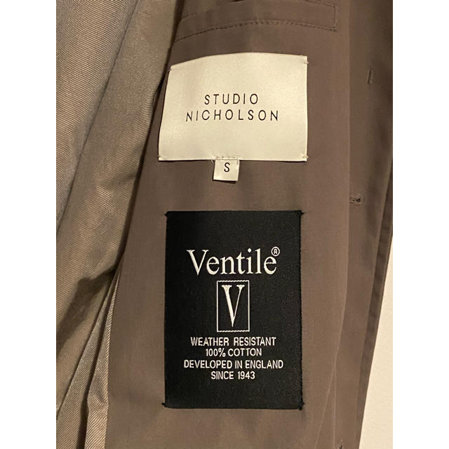 18aw スタジオニコルソン ステンカラーコート メンズのジャケット/アウター(ステンカラーコート)の商品写真