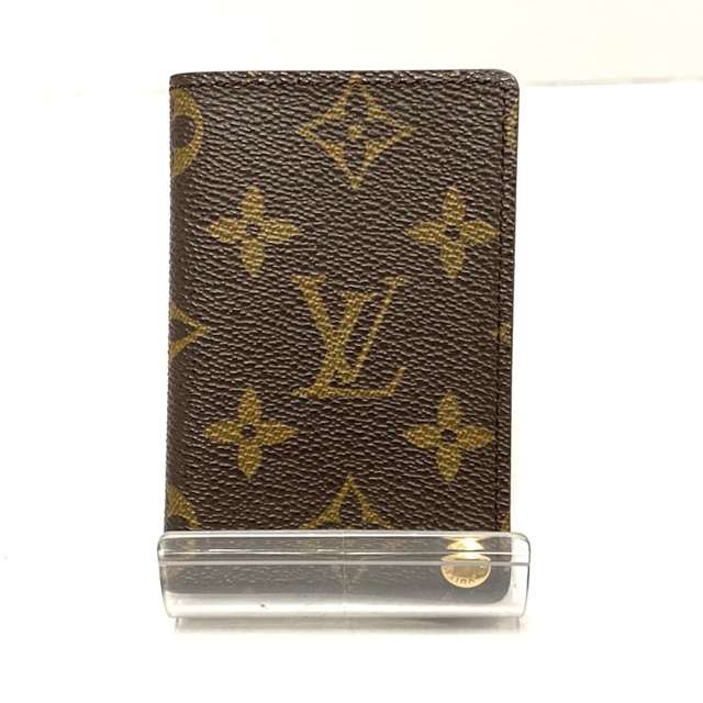 LOUIS VUITTON(ルイヴィトン)のルイヴィトン カードケース モノグラム レディースのファッション小物(名刺入れ/定期入れ)の商品写真