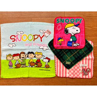 スヌーピー(SNOOPY)の新品未使用❗️ハンドタオルセット(ハンカチ)