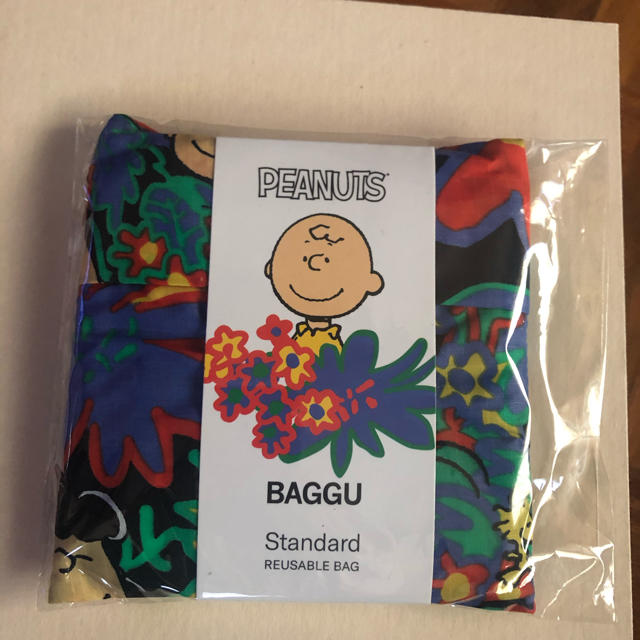 fumuさん専用(新品)BAGGU スヌーピー SNOOPY エコバッグ レディースのバッグ(エコバッグ)の商品写真