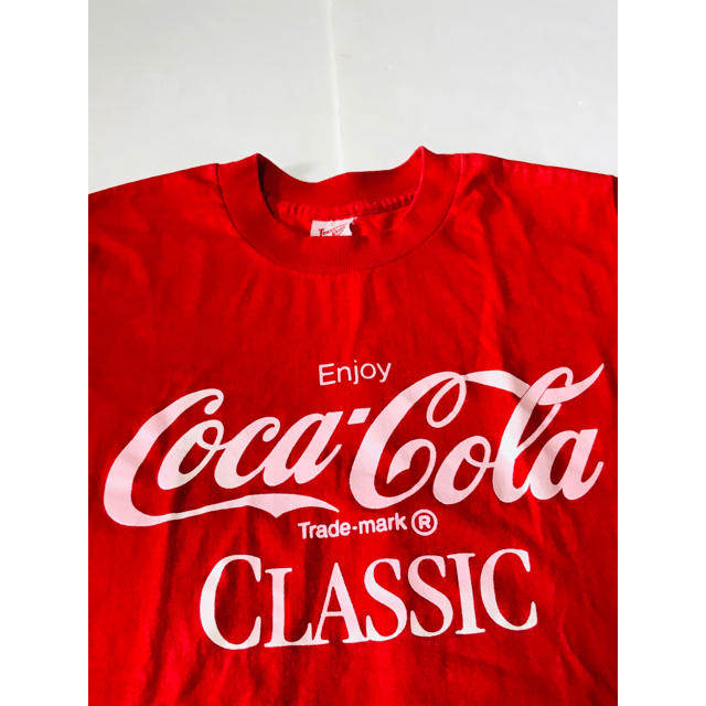 Cola コカコーラ Tシャツ USA製 80s 企業 ドリンク OLD