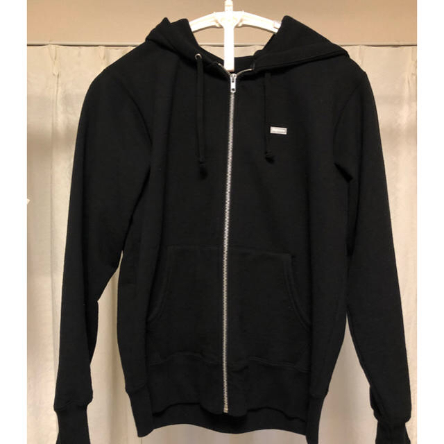 Reflective Small Box Zip Up Sweatshirt