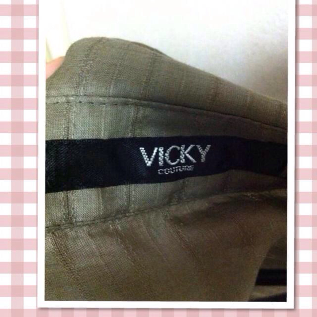 VICKY(ビッキー)のVICKY♡ロングシャツ♡ブラウン レディースのトップス(シャツ/ブラウス(長袖/七分))の商品写真