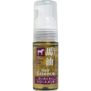 売り切れ日本製 馬油 洗い流さないトリートメント ３０ｍＬ　アルガンオイル(トリートメント)