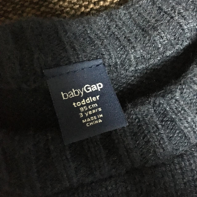 babyGAP(ベビーギャップ)のsaki様専用！GAP キッズセーター🎶 キッズ/ベビー/マタニティのキッズ服男の子用(90cm~)(ニット)の商品写真