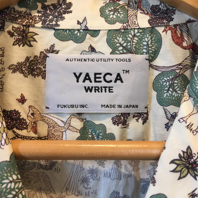 YAECA(ヤエカ)の★美品★ YAECA  ヤエカ  リバティ キャンプシャツ  レディースのトップス(シャツ/ブラウス(半袖/袖なし))の商品写真