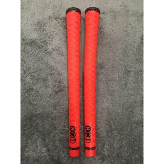 ナンバーワングリップ(NO1 GRIP)のNO1 GRIP(ナウオン)ラバーグリップ♪赤黒 2本セット！(クラブ)