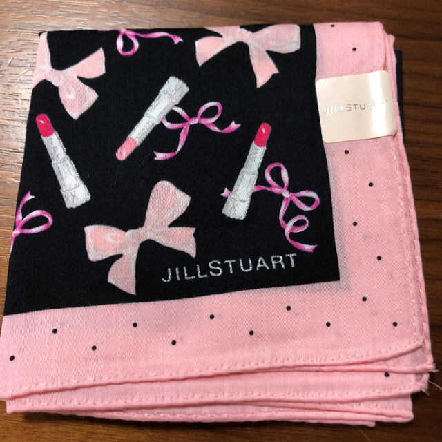 JILLSTUART(ジルスチュアート)の【新品】ジルスチュアート   ハンカチ　白刺繍 レディースのファッション小物(ハンカチ)の商品写真