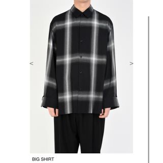 ラッドミュージシャン(LAD MUSICIAN)の19aw ビックシャツ　クリーニング済み　44サイズ(シャツ)