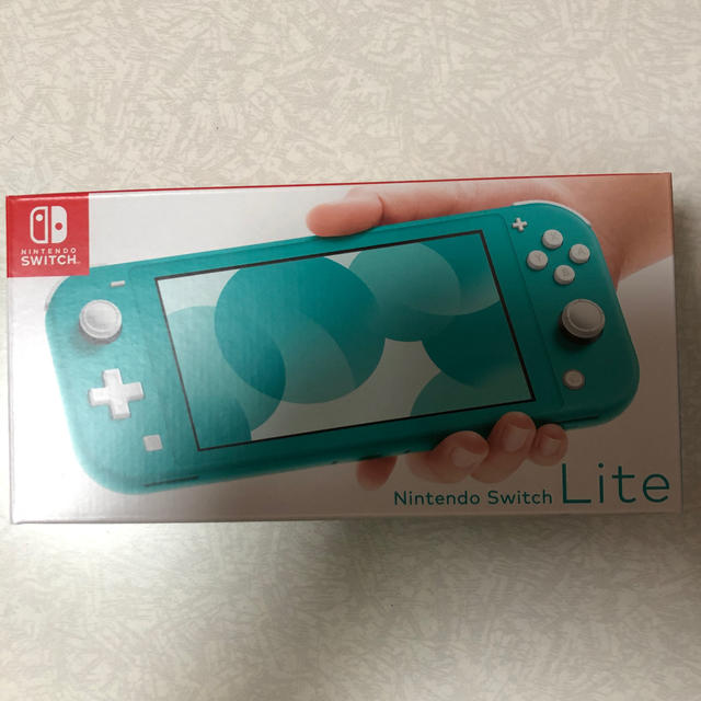 Nintendo Switch(ニンテンドースイッチ)のNintendo Switch  Lite ターコイズ　新品未開封　即日発送 エンタメ/ホビーのゲームソフト/ゲーム機本体(家庭用ゲーム機本体)の商品写真