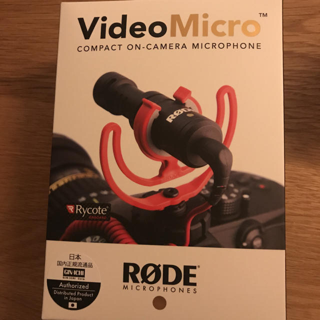 新品未開封　Rode Videomicro 楽器のレコーディング/PA機器(マイク)の商品写真