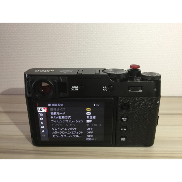 富士フイルム(フジフイルム)のFUJIFILM X100V ブラック スマホ/家電/カメラのカメラ(コンパクトデジタルカメラ)の商品写真