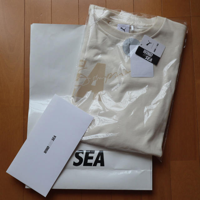 wind and sea × puma tシャツ　Mサイズ