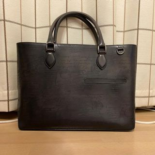 ベルルッティ(Berluti)の未使用 BERLUTI  TOUJOURS トートバッグ　黒(ビジネスバッグ)