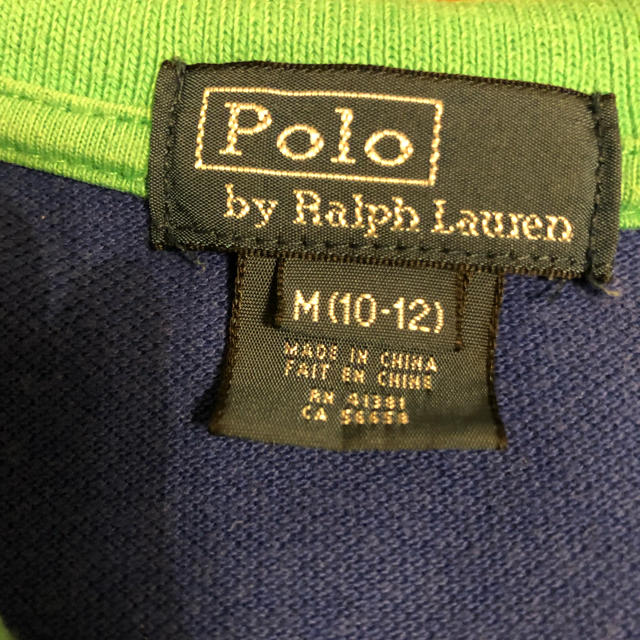 POLO RALPH LAUREN(ポロラルフローレン)の【8/16までSALE】POLO RALPH LAUREN ポロシャツ　キッズ用 メンズのトップス(ポロシャツ)の商品写真