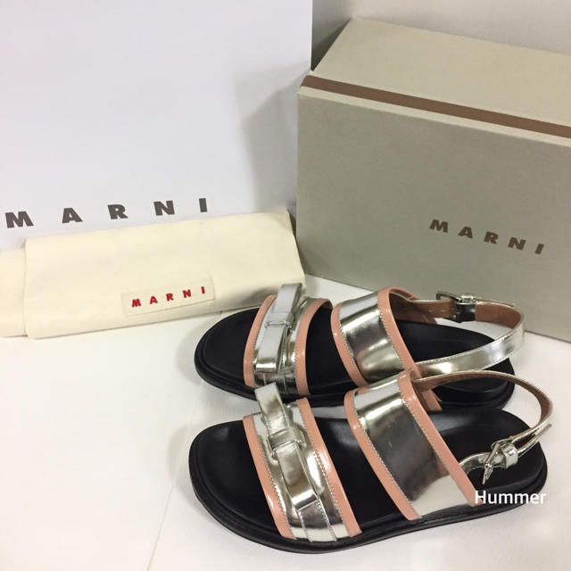 Marni - 正規品 MARNI マルニ フスベット サンダル 39 24.5〜25 新品 