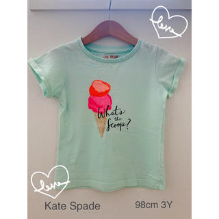 ケイトスペードニューヨーク(kate spade new york)の♡kate spade♡アイスクリーム 半袖 Tシャツ 98cm  3Y(Tシャツ/カットソー)