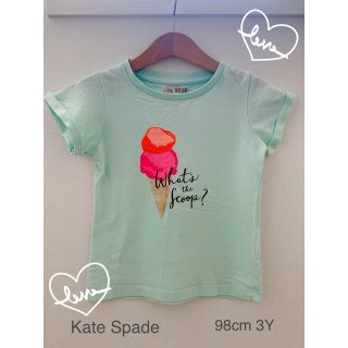 ケイトスペードニューヨーク(kate spade new york)の♡kate spade♡アイスクリーム 半袖 Tシャツ 98cm  3Y(Tシャツ/カットソー)