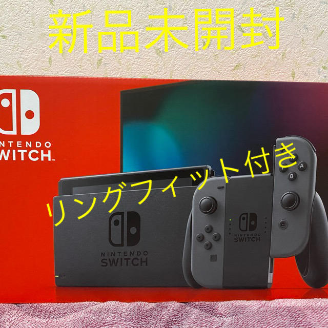 スイッチ　グレー　リングフィットアドベンチャー　セット