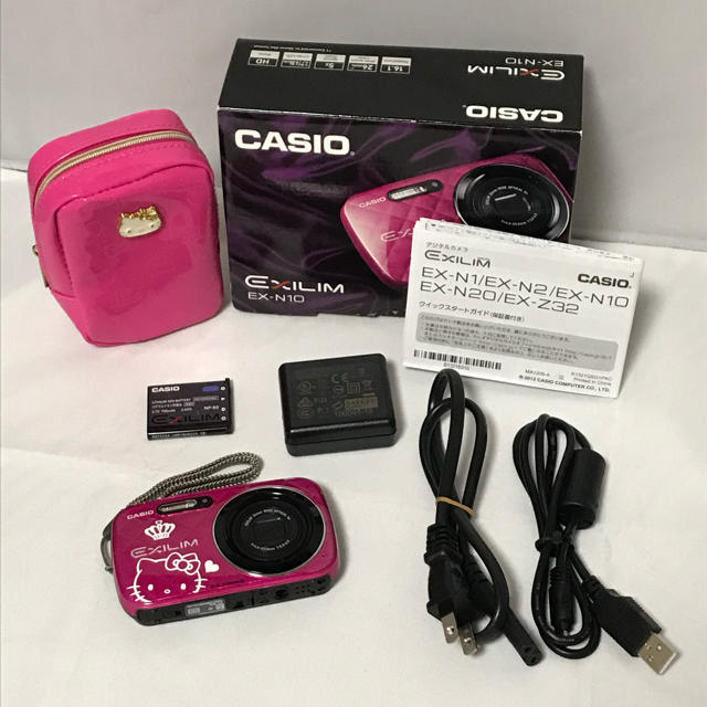 CASIO(カシオ)の希少 サンリオCASIO EX-N10 キティちゃんモデル 通販オリジナルピンク スマホ/家電/カメラのカメラ(コンパクトデジタルカメラ)の商品写真