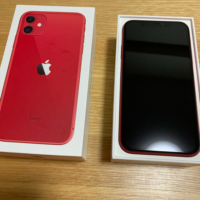 素敵な iPhone - iPhone11 PRODUCT RED 128GB SIMフリー