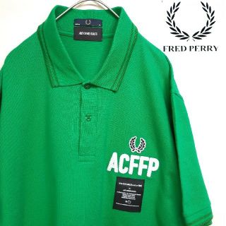 フレッドペリー(FRED PERRY)のFRED PERRY x ART COMES FIRST コラボ ポロシャツ L(ポロシャツ)