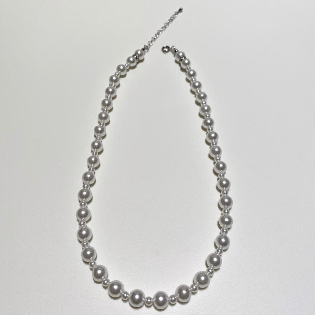 KAPITAL(キャピタル)のpearl beads necklace パールビーズネックレス メンズのアクセサリー(ネックレス)の商品写真