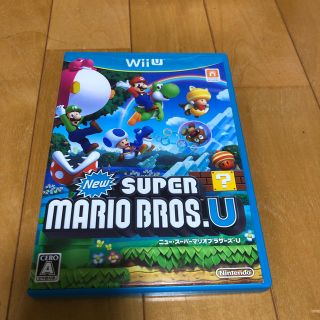 ウィーユー(Wii U)のNew スーパーマリオブラザーズ U Wii U 美品(家庭用ゲームソフト)