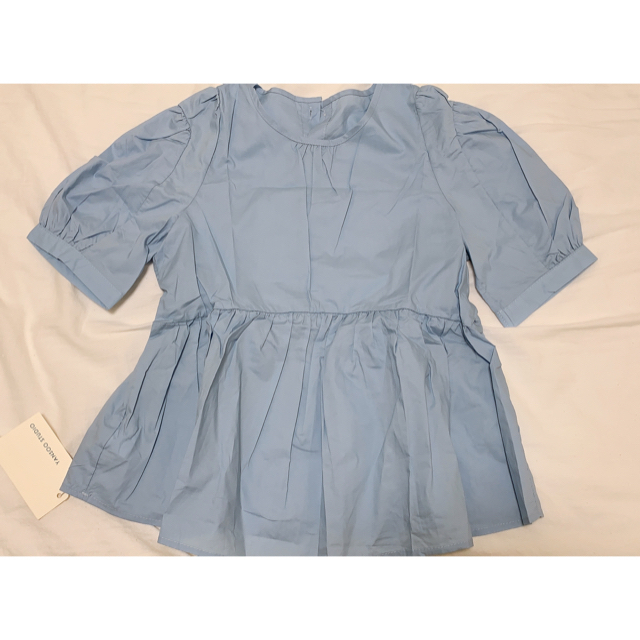 SNIDEL(スナイデル)のBibiy♡babyblue pepuramu blouse レディースのトップス(シャツ/ブラウス(半袖/袖なし))の商品写真