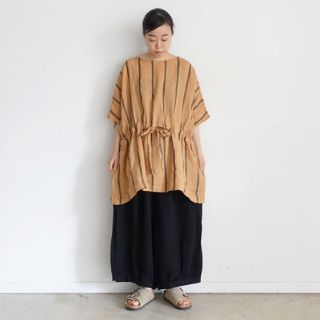 ichi / Linen Stripe Pullover (その他)