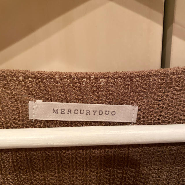 MERCURYDUO(マーキュリーデュオ)のMERCURYDUO サマーニット レディースのトップス(ニット/セーター)の商品写真